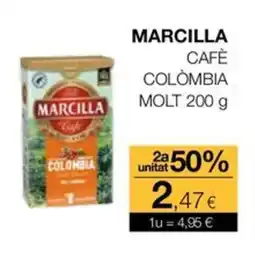 Plusfresc MARCILLA Cafè colombia molt oferta