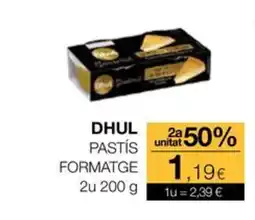 Plusfresc DHUL Pastís formatge oferta