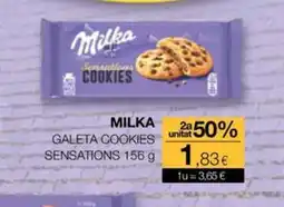 Plusfresc MILKA Galeta cookies sensations oferta