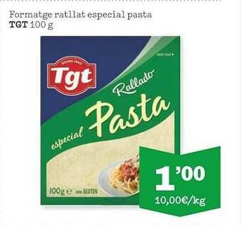 Sorli Formatge Ratllat Especial Pasta Tgt oferta