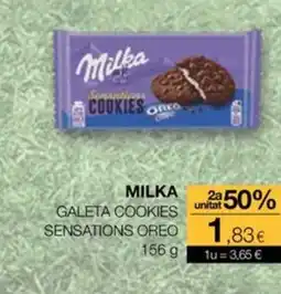 Plusfresc MILKA Galeta cookies sensations oreo oferta