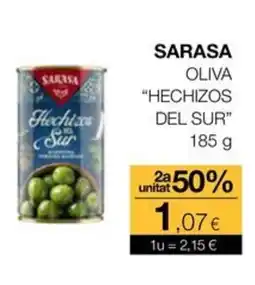 Plusfresc SARASA Oliva hechizos del sur oferta