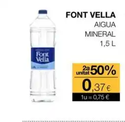 Plusfresc FONT VELLA Aigua mineral oferta