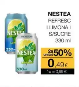 Plusfresc NESTEA Refresc llimona i s/sucre oferta