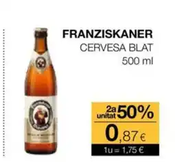 Plusfresc FRANZISKANER Cervesa blat oferta