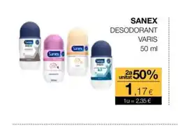 Plusfresc SANEX Desodorant varis oferta