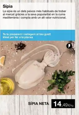 Plusfresc Sípia neta oferta