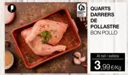 Plusfresc Quarts darrers de pollastre bon pollo oferta