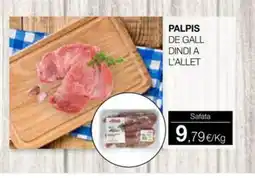 Plusfresc Palpis de gall dindi a l'allet oferta