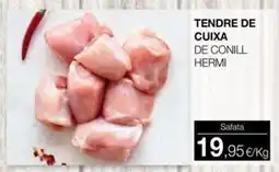 Plusfresc Tendre de cuixa de conill hermi oferta
