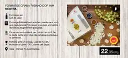Plusfresc NEUTRA Formatge grana padano dop 10m oferta