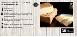 Plusfresc Formatge quadrello di bufala quattro portoni oferta