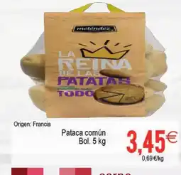 Supermercados Aquí Pataca común oferta