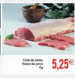 Supermercados Aquí Cinta de lombo fresco de porco oferta