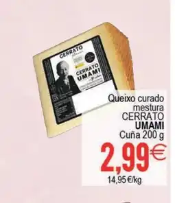 Supermercados Aquí CERRATO UMAM Queixo curado mestura oferta