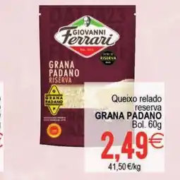 Supermercados Aquí GRANA PADANO Queixo relado reserva oferta