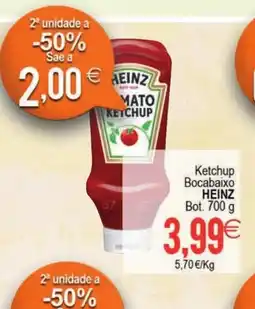 Supermercados Aquí HEINZ Ketchup Bocabaixo oferta