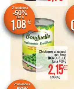 Supermercados Aquí BONDUELLE Chicharros al natural moi finos oferta