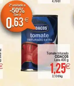Supermercados Aquí CIDACOS Tomate triturado oferta