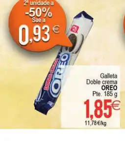 Supermercados Aquí OREO Galleta Doble crema oferta