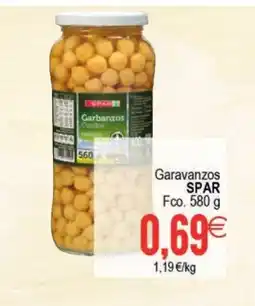 Supermercados Aquí SPAR Garavanzos oferta