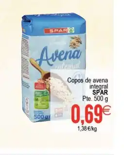 Supermercados Aquí SPAR Copos de avena integral oferta