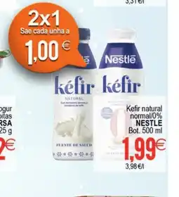 Supermercados Aquí NESTLE Kefir natural normal/0% oferta