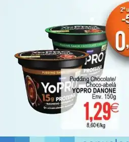 Supermercados Aquí YOPRO DANONE Pudding Chocolate! Choco-abelá oferta