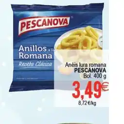 Supermercados Aquí PESCANOVA Anéis lura romana oferta
