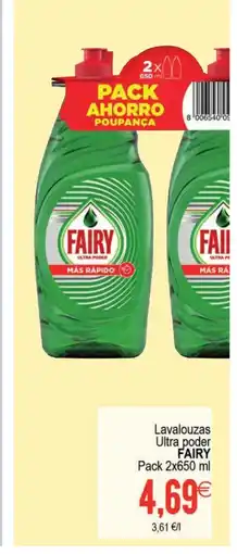 Supermercados Aquí FAIRY Lavalouzas Ultra poder oferta
