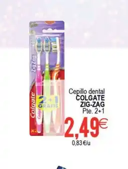 Supermercados Aquí COLGATE ZIG-ZAG Cepillo dental oferta