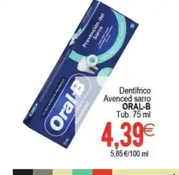Supermercados Aquí ORAL-B Dentifrico Avenced sarro oferta