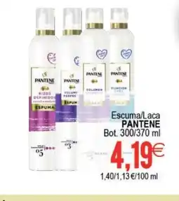 Supermercados Aquí PANTENE Escuma/Laca oferta
