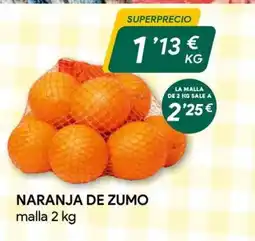 Masymas Naranja de zumo oferta