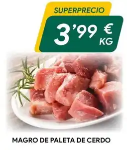 Masymas Magro de paleta de cerdo oferta