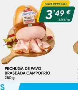 Masymas CAMPOFRÍO Pechuga de pavo braseada oferta