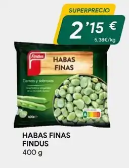 Masymas FINDUS Habas finas oferta