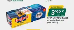 Masymas ISABEL Atún listado oferta