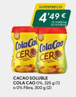 Masymas COLA CAO Cacao soluble oferta