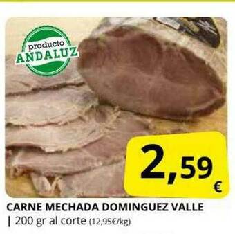 Supermercados MAS Carne Mechada Dominguez Valle oferta