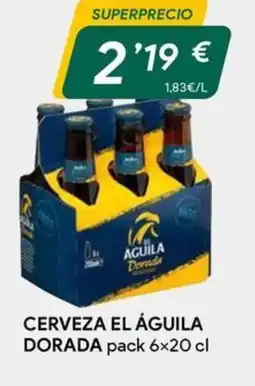 Masymas Cerveza el águila dorada oferta