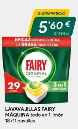 Masymas FAIRY Lavavajillas máquina oferta