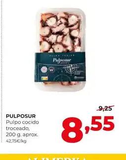 Alimerka PULPOSUR Pulpo cocido troceado oferta