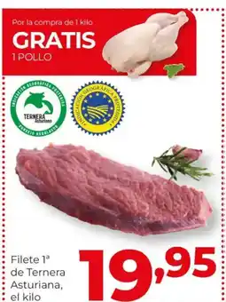Alimerka Filete 1ª de Ternera Asturiana oferta