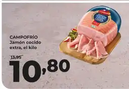 Alimerka CAMPOFRÍO Jamón cocido extra oferta