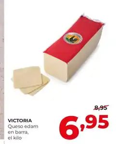 Alimerka VICTORIA Queso edam en barra oferta