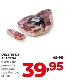 Alimerka DELEITE DE ALACENA Centro de jamón de cebo 50% raza iberica oferta