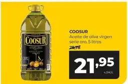 Alimerka COOSUR Aceite de oliva virgen serie oro oferta