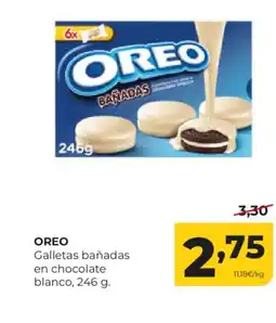 Alimerka OREO Galletas bañadas en chocolate blanco oferta