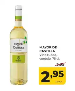Alimerka MAYOR DE CASTILLA Vino rueda, verdejo oferta
